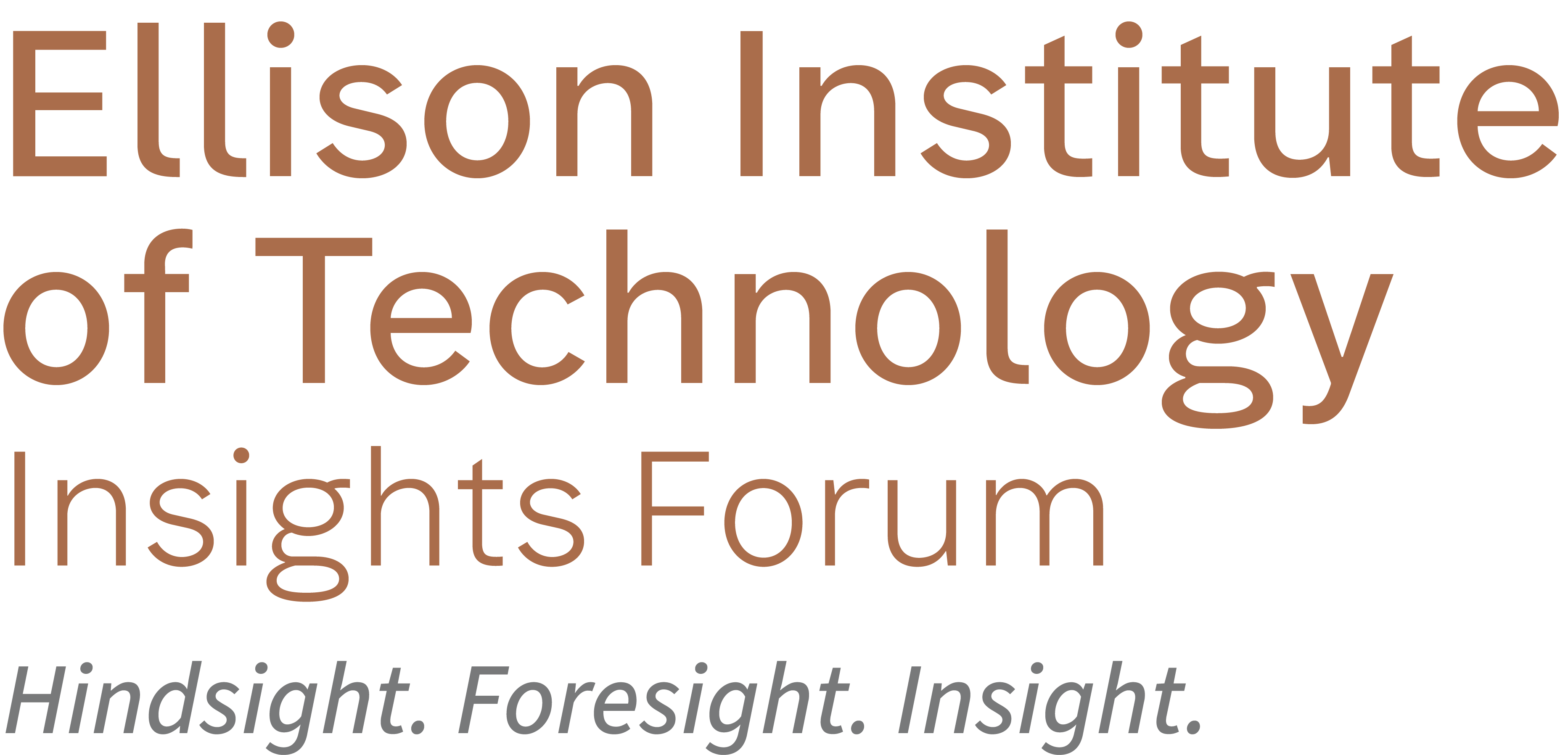 Ellison Institute of Technology Insights Forum